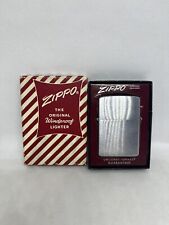 Vintage zippo lighter no. 200 brush finish vintage 1958 new picture