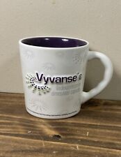 Vyvanse 3D Pharmaceutical Advertising Ceramic Coffee Mug Cup 14 Oz / 2007 / EUC picture