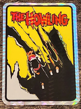 Vintage THE HOWLING Prism Vending Machine Sticker 1980s Horror Movie picture