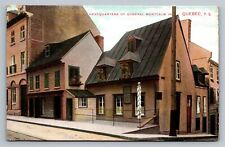 Headquarters of General Montcalm in Quebec Canada Old Postcard View  picture