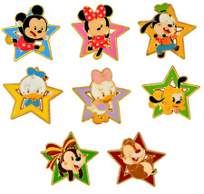 Mickey and Friends Baby Star 8 Specific Disney Park Trading Pins Set ~ Brand New picture