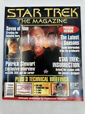 Star Trek The Magazine May 1999 Patrick Stewart Interview Premiere Issue picture