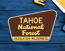 Tahoe National Forest Decal Sticker 3.75