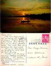 Vintage Postcard - Modern Hiawathas, Kemah Lake, New Jersey picture