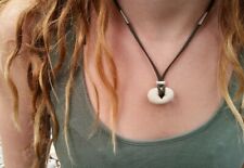 Hag stone Protection Jewelry, Hagstone Luck Necklace, Unique Witch  Pendant  picture