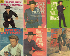 1959 - 1961 Have Gun Will Travel Comic Book Package - 6 eBooks on CD picture