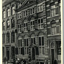 c1930s Jodenbreestraat, Amsterdam, Netherlands Rembrandt Museum Postcard A121 picture