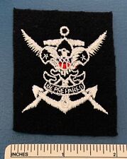 Vintage YEOMAN Boy Sea Scout Felt Position Rank PATCH Uniform Badge Explorers picture