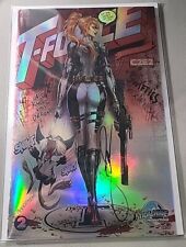 TAYLOR SWIFT Female Force 2 FOIL COVER 24/50  Signed by Tyndall  picture