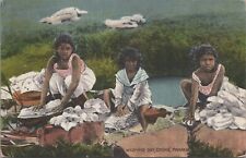 Postcard Washing Day Chamé Panama  picture