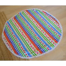 Vintage Small Round Tablecloth Textile picture