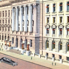 Vintage Postcard 1935 Ohio Mahoning County Court House Youngstown Autos-O54 picture