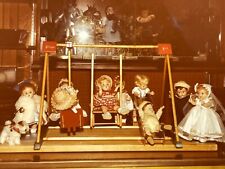 Y5 Photograph Weird Odd Creepy Doll Collection Scary Strange Swing Set picture
