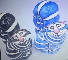 VINTAGE LINDA CORNEILLE SWAK Cheshire Cat Salt and Pepper Shakers picture