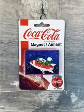 Vintage 1997 Coca-Cola Rocket Ship Magnet NOS #51570 NEW Unopened Package picture