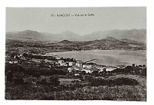 Ajaccio FRANCE Postcard • Vue sur le Golfe • Unposted Divided Back B&W picture