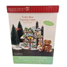 🚨 Department 56 Teddy Bear Training Center North Pole Series 56774 Christmas picture