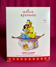 Hallmark 2017 Disney Aladdin 25th Anniversary Ornament~Plays 