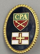 Vintage CPA Oval Shaped Regal Style Lapel Pin Brooch picture