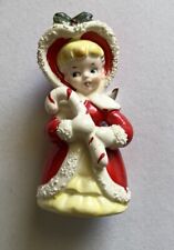 Vtg Mid Century Tilso Japan Candy cane Angel Spaghetti Trim picture