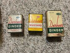 Durkee’s Spice Tin Lot. Vintage Antique, Early 1900s, Older Elmhurst NY Product picture