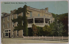 1916 POSTCARD OF THE GARLAND HOTEL, SOUTH BOSTON, VIRGINIA WITH 1 CENT STAMP picture