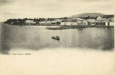 haiti, PETIT-GOÂVE, Pier Panorama (1899) Postcard picture