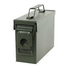 Redneck Convent Ammo Can 30 Cal Solid Steel Military Metal Ammo Box Latch Lid picture