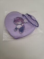 Fanmade Nijisanji EN Uki Violeta Heart Keychain picture