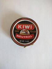 Vintage Kiwi Shoe Polish Tin (Neutral) picture