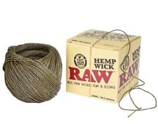 RAW HEMP WICK BALL EUROPEAN EDITION 250FT 1 PC BOXED - Natural Hemp & Beeswax picture