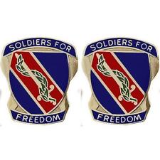 ARMY 43rd Adjutant General Unit Crests  (Soldiers For Freedom) picture
