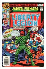 MARVEL PREMIERE #30  Marvel 1976 - Liberty Legion -Don Heck & Jack Kirby -FN/VF picture