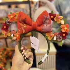 Authentic 2022 Disney Parks Bambi Thumper flower Deer Minnie Ears Headband New picture