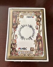 Alice in Wonderland Hallmark (NBC) Playing Cards Sealed/Unopened Gemaco Poker picture