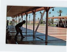 Postcard View of the professional shuffle board court Sun City Menifee CA USA picture