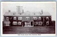 1932 REST HOUSE SOUTH SIDE SWANSEA MASSACHUSETTS*MA*VINTAGE POSTCARD picture