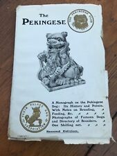 the pekingese .a monograph on the pekingese dog by miss l.c.smythe 1909 picture