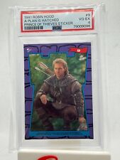 1991 Topps Robin Hood Prince of Thieves Card #9 PSA picture