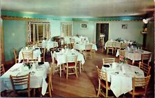 Postcard~Swiftwater Pa.~Chestnut Grove Lodge~Interior View~Pocono Mountains picture