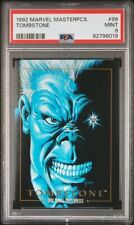 1992 Marvel Masterpieces #99 Tombstone PSA 9 MINT - Freshly Graded picture