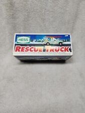Vintage 1994 Hess Rescue Truck In Original Box Toy Truck Collectors picture
