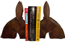 Carib Craft Hand Carved Mahogany Horse Head Bookends  picture