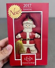 NWB Lenox 2017 Ginger Clause Gingerbread Man Ornament picture