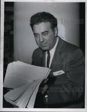 1958 Press Photo Councilman Ralph J. Park - cvb32399 picture