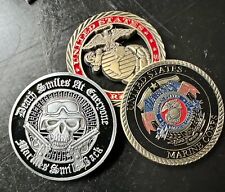 - USMC United States Marine Corps Challenge Coin Set Of 3 picture