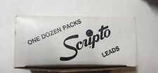 Box of Vintage Scripto Pencil Leads E520 - 1.1mm by 102- 12 tubes / 6 per - Blue picture