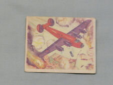 1938-39 R1 Goudy Gum Co Action Gum #55 Bombing Harbor Forts Card #2 picture