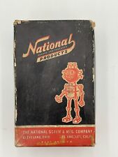 Vintage National screw Manufacturing Company Box Of Carriage Bolts picture