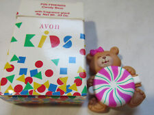 Vintage Avon Fragrance Glace Pin Friends Candy Bear  OLD STOCK AVON KIDS picture